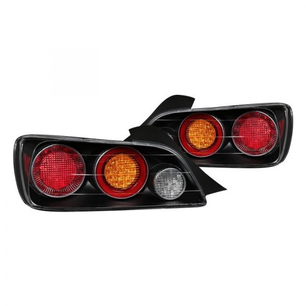 Spyder® - Black Red/Amber LED Tail Lights, Honda S2000
