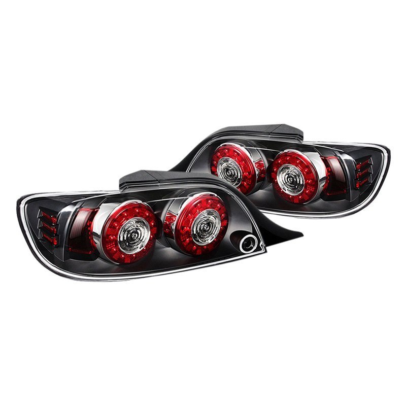 Spyder® ALT-ON-MRX804-LED-BK - Black/Red LED Tail Lights