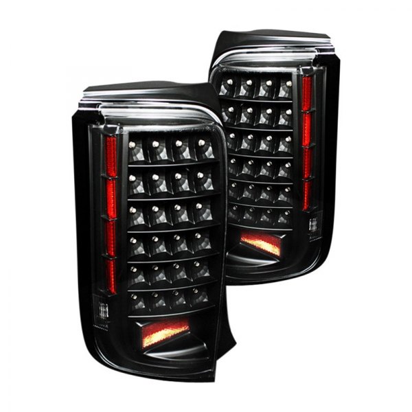Spyder® - Black LED Tail Lights, Scion xB