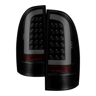 Spyder® - Driver and Passenger Side Black/Smoke Fiber Optic LED Tail Lights