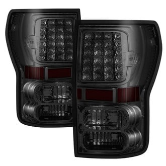Spyder® - Driver and Passenger Side Chrome/Smoke LED Tail Lights