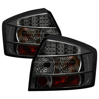 Spyder® - Driver and Passenger Side Chrome/Smoke LED Tail Lights
