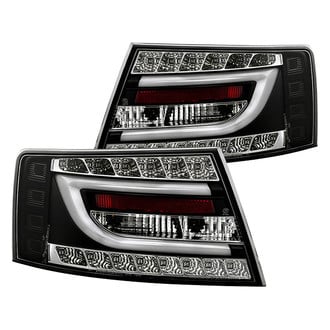 Spyder® - Driver and Passenger Side Black Fiber Optic LED Tail Lights