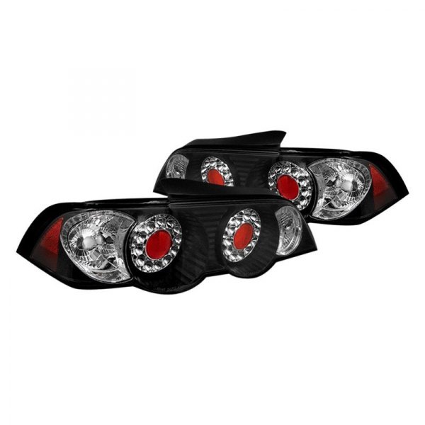 Spyder® - Black LED Tail Lights, Acura RSX