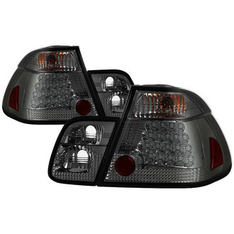 Spyder® - Driver and Passenger Side Chrome/Smoke LED Tail Lights