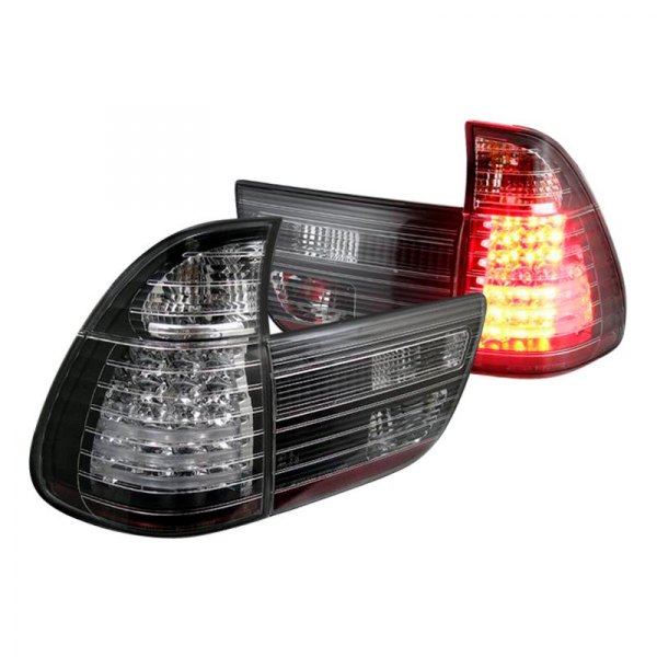 Spyder® - Black LED Tail Lights, BMW X5