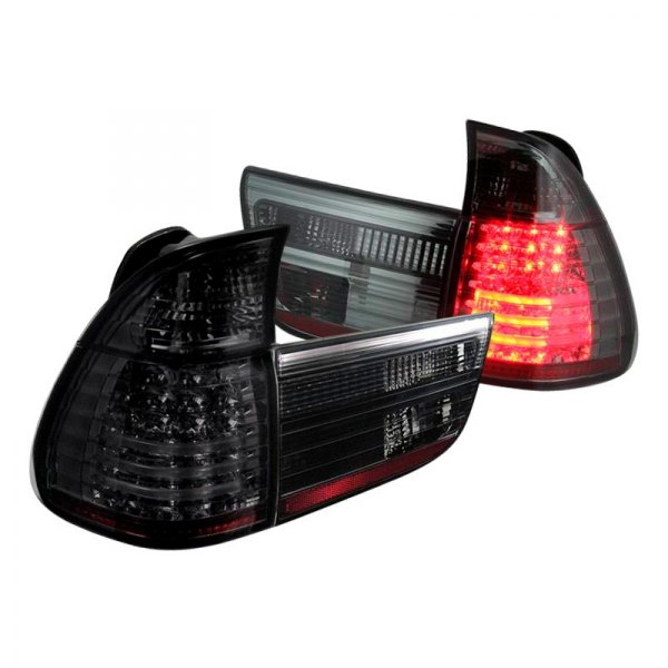 Spyder® - Chrome/Smoke LED Tail Lights, BMW X5