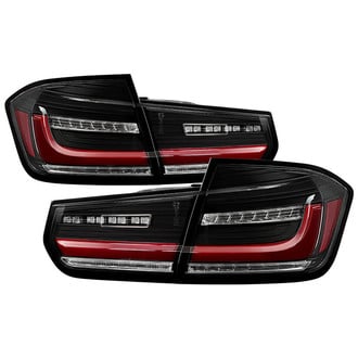 Spyder® - Driver and Passenger Side Black Sequential Fiber Optic LED Tail Lights