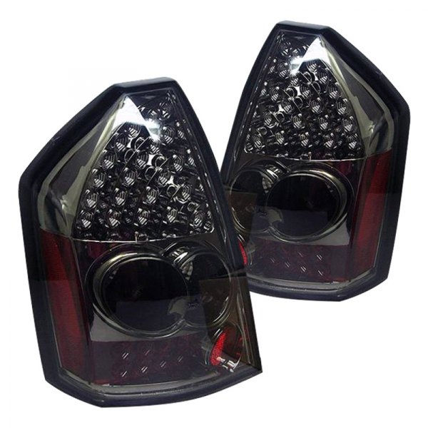 Spyder® - Black/Smoke LED Tail Lights, Chrysler 300