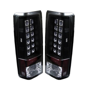 Spyder® ALT-YD-CAS85-LED-BK - Driver and Passenger Side Black LED Tail Lights