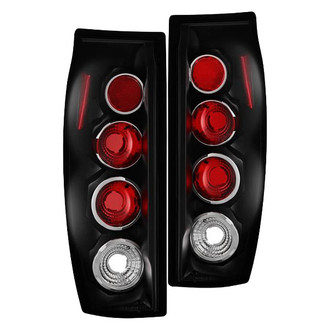 Spyder® - Driver and Passenger Side Black/Red Euro Tail Lights