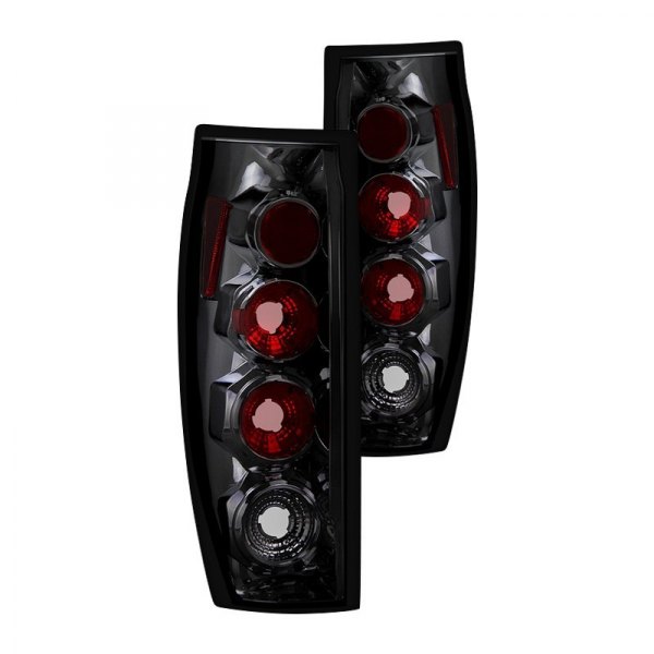 Spyder® - Black Red/Smoke Euro Tail Lights, Chevy Avalanche