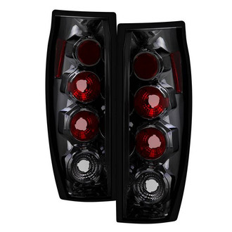 Spyder® ALT-YD-CAV04-SM - Driver and Passenger Side Black Red/Smoke Euro Tail Lights