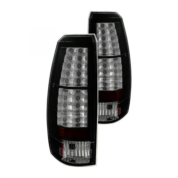 Spyder® - Black LED Tail Lights, Chevy Avalanche