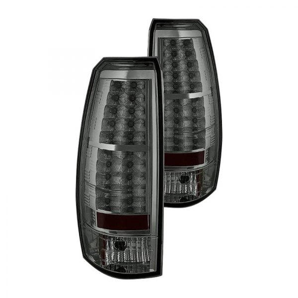 Spyder® - Black/Smoke LED Tail Lights, Chevy Avalanche