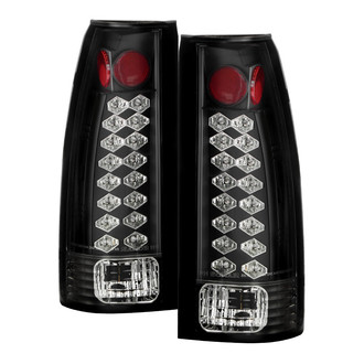 Spyder® ALT-YD-CCK88-LED-BK - Driver and Passenger Side Black LED Tail Lights