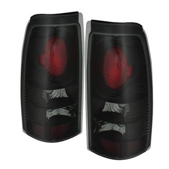 Spyder® - Driver and Passenger Side Black Red/Smoke Euro Tail Lights