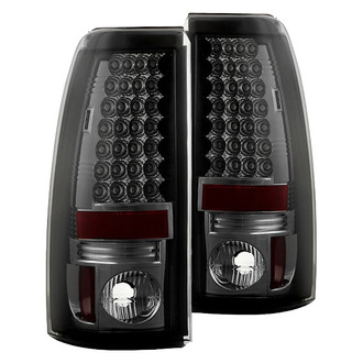 Spyder® - Driver and Passenger Side Chrome/Smoke LED Tail Lights