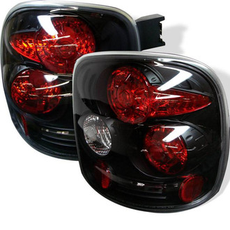 Spyder® - Driver and Passenger Side Black/Red Euro Tail Lights