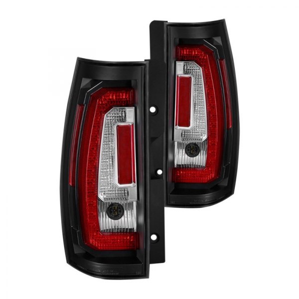 Spyder® - Black/Red Fiber Optic LED Tail Lights