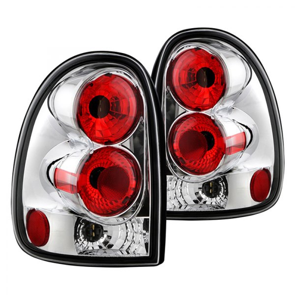 Spyder® - Chrome/Red Euro Tail Lights