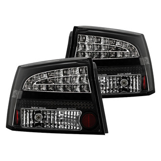 Spyder® - Driver and Passenger Side Black LED Tail Lights