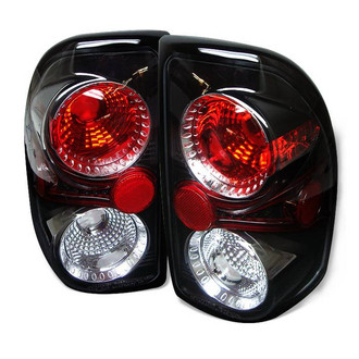 Spyder® - Driver and Passenger Side Black/Red Euro Tail Lights