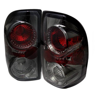 Spyder® - Driver and Passenger Side Chrome Red/Smoke Euro Tail Lights