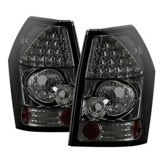 Spyder® - Driver and Passenger Side Chrome/Smoke LED Tail Lights