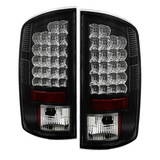 Spyder® - Driver and Passenger Side Black LED Tail Lights