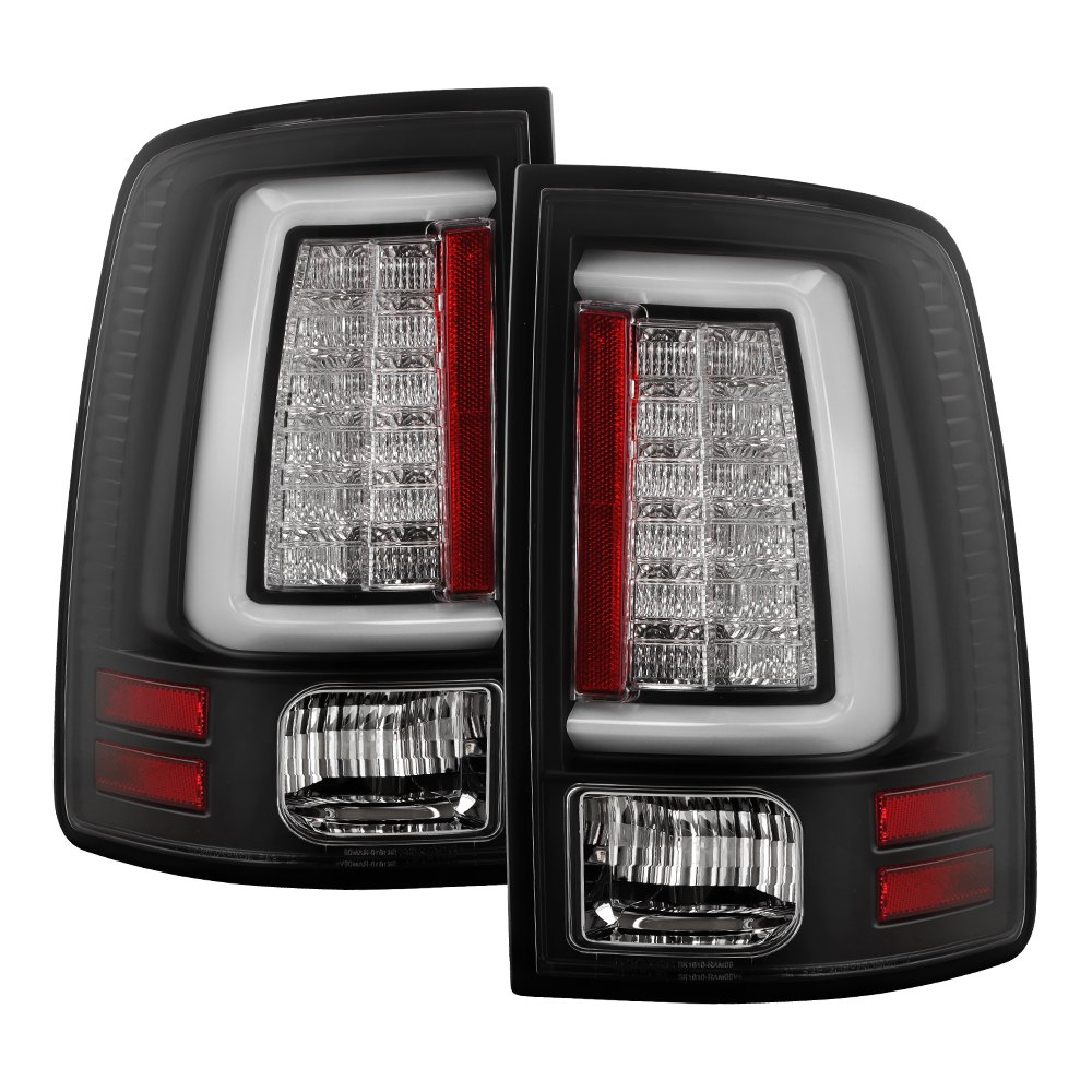 2018 Ram 1500 Black & Smoked Tail Lights | CARiD