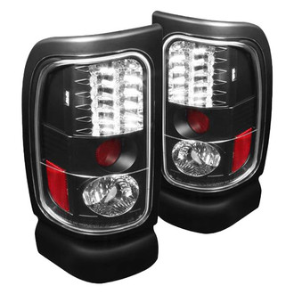 Spyder® - Driver and Passenger Side Black LED Tail Lights