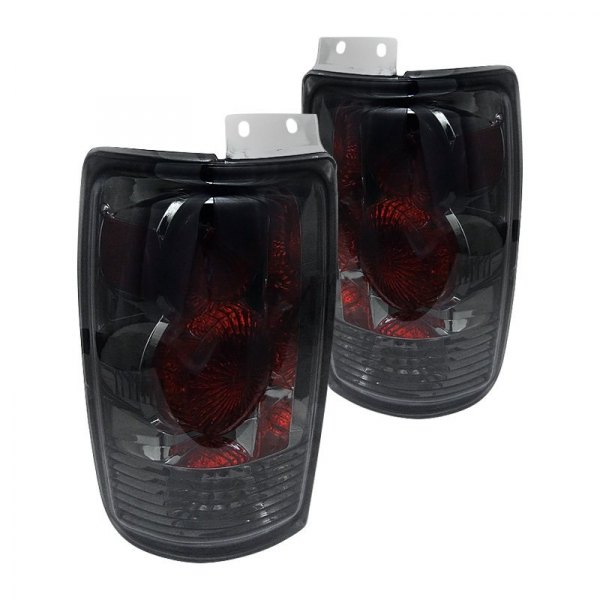 Spyder® - Chrome Red/Smoke Euro Tail Lights, Ford Expedition