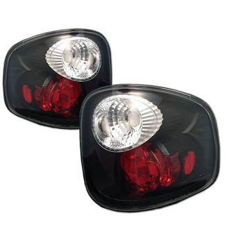 Spyder® - Driver and Passenger Side Black/Red Euro Tail Lights