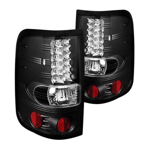 Spyder® - Black LED Tail Lights, Ford F-150