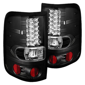 Spyder® - Driver and Passenger Side Black LED Tail Lights