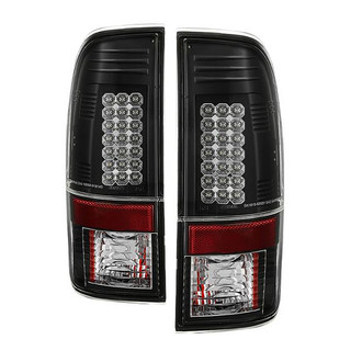 Spyder® - Driver and Passenger Side Black LED Tail Lights