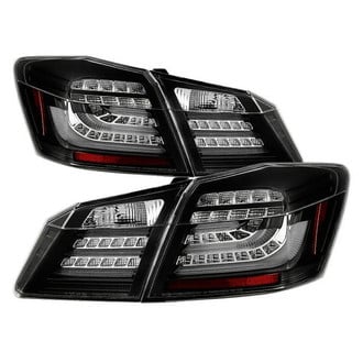 Spyder® - Driver and Passenger Side Black Fiber Optic LED Tail Lights