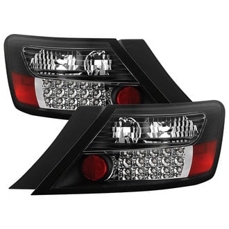 Spyder® - Driver and Passenger Side Black LED Tail Lights