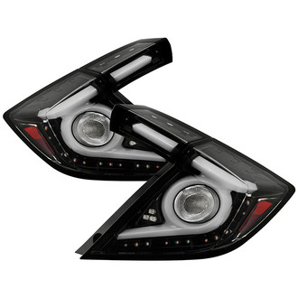 Spyder® - Black Fiber Optic LED Tail Lights