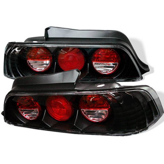 Spyder® - Driver and Passenger Side Black/Red Euro Tail Lights
