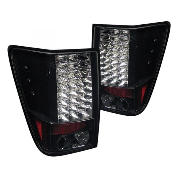 Spyder® - Black LED Tail Lights, Jeep Grand Cherokee
