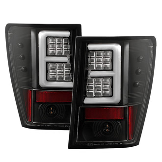 Spyder® - Driver and Passenger Side Black Fiber Optic LED Tail Lights