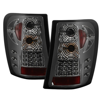 Spyder® - Driver and Passenger Side Chrome/Smoke LED Tail Lights