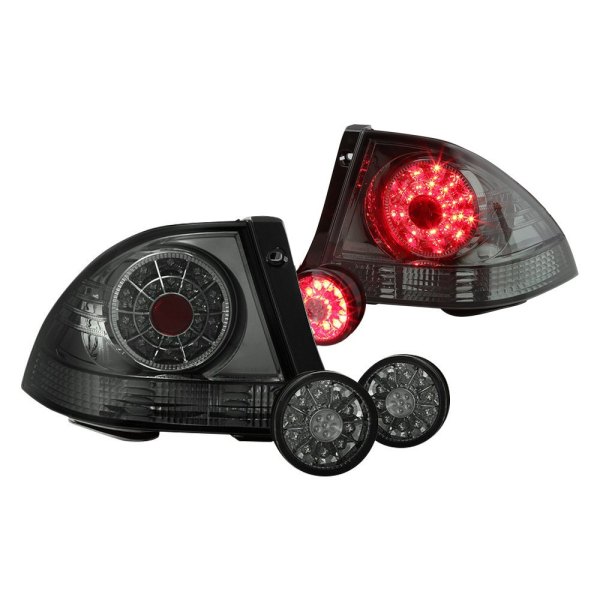 Spyder® - Chrome/Smoke LED Tail Lights