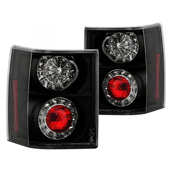 Spyder® - Black/Red LED Tail Lights, Land Rover Range Rover