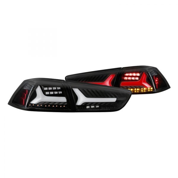 Spyder® - Black Sequential Fiber Optic LED Tail Lights