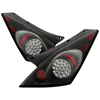 Spyder® - Driver and Passenger Side Black LED Tail Lights