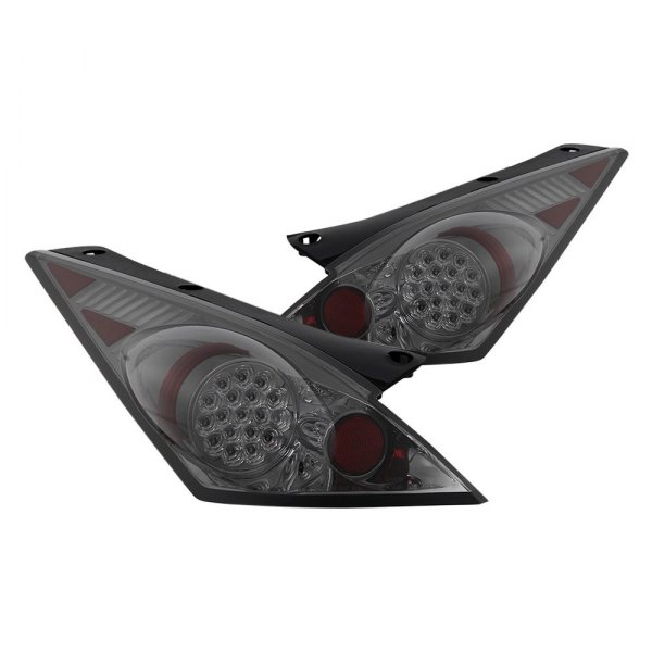 Spyder® - Black/Smoke LED Tail Lights, Nissan 350Z