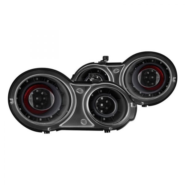 Spyder® - Black LED Tail Lights, Nissan GT-R